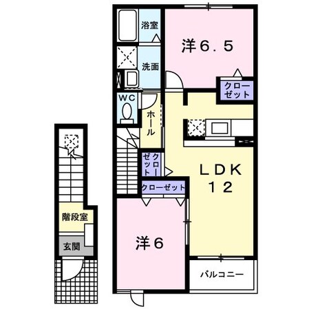 ブライト・ヴィラＢの物件間取画像